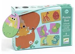 Настольная игра Djeco Кто в яйце? (Puzzle Duo: Funny eggs) (DJ08193)