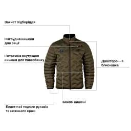 Куртка Harkila Clim8 Insulated M Green - мініатюра 6