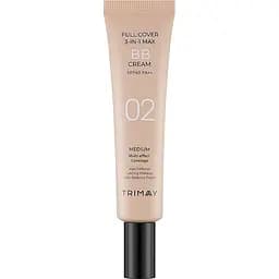 ВВ крем Trimay Full cover 3 in 1 Max BB Cream №02, 30 мл