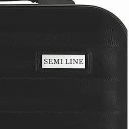 Валіза маленька під ручну поклажу Semi Line 20 дюймів (S) дюймів (S) ABS-Plastic Black (T5634-1) - мініатюра 9