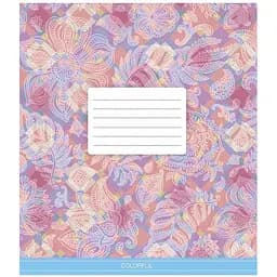 Зошит загальний Школярик Сolor mania у лінію 24 аркушів 25 шт. (024-3386L)