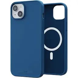 Чехол-накладка Njord 100% GRS MagSafe Case Blue для iPhone 15 Plus (NA52GR10)