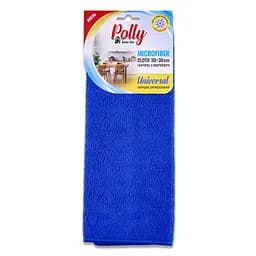 Ганчірка з мікрофібри Polly 30*30 см синя (PO20168)