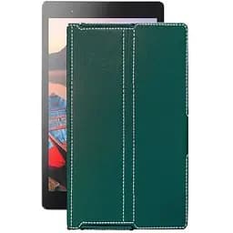 Чохол StatusCASE з екошкіри для планшету Lenovo Tab 3 Plus TB-8703X Тм. Бірюзовий