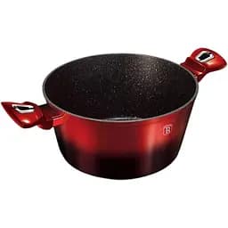 Каструля з кришкою Berlinger Haus Black Burgundy 4.1 л червона з чорним (BH 1628N) - мініатюра 4