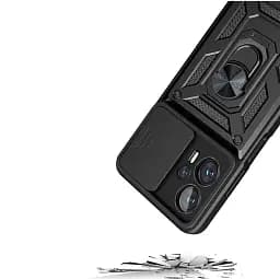 Панель BeCover Military для Poco F5 Black (709996) - мініатюра 5