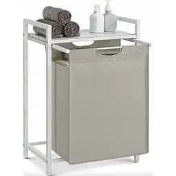 Кошик для білизни Leobert Napoli в стилі Loft 65 л білий