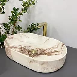 Умивальник VBI Verona 60 onyx glossy накладний VBI-011322