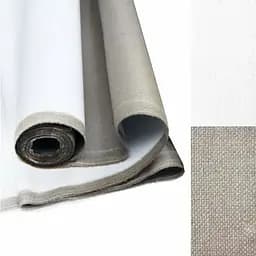 Ткань в рулоне Unico грунтованная шир. 2 м джут крупное зерно 584 г/м²