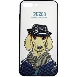 Чохол-накладка PUZOO Artdog Phone iPhone 7 Plus/8 Plus White Ravan