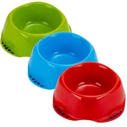 Миска для корма и воды MPS maya L Wrubb. Mix Col. D17x8h см