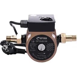 Насос циркуляційний Optima OP15-60 130 мм + гайки + кабель з вилкою