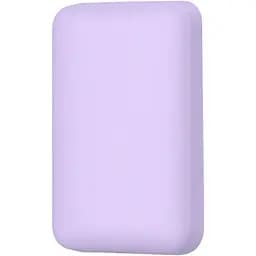 Зовнішній акумулятор WiWU Magnetic Wi-P037 5000mAh Purple [161226]