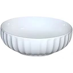 Салатник S&T рельефный 30 см белый (503610)
