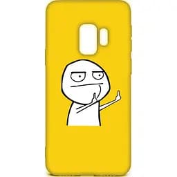 Чохол-накладка Toto Cartoon Soft Silicone TPU Case Samsung Galaxy S9 FK2 Yellow