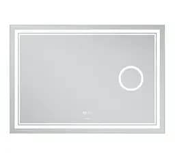 Дзеркало Mixxus Premium QUADRO MR20-120x80 (LED Touch, Anti-fog, лінза) (MP6624) - мініатюра 2