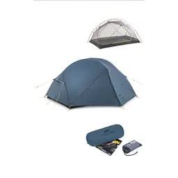 Намет двомісний Naturehike Mongar UL NH19M002-J, синій - мініатюра 3