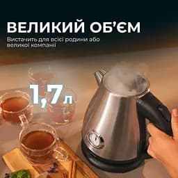 Електрочайник CECOTEC Thermosense 620 Retro Steel - мініатюра 4