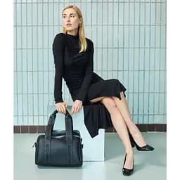Сумка Childhome Mommy club Signature vegan leather black (CWMCSLBL) - мініатюра 5