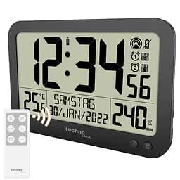 Часы настенные Technoline WS8026 Black (WS8026), Черный