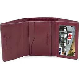 Жіночий шкіряний гаманець Grande Pelle 8х10х2 см acs0029354 - мініатюра 2