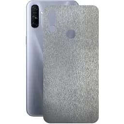 Захисна плівка StatusSKIN для Realme Narzo 20A Корпус Вініл Метал срібло