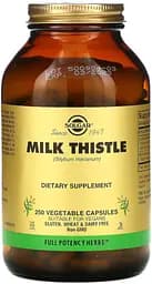 Натуральна добавка Solgar Milk Thistle, 250 вегакапсул