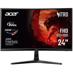 Монітор Acer 23.6" ED240QP0bi Curved Black FHD VA 144Hz (UM.UE0EE.004)