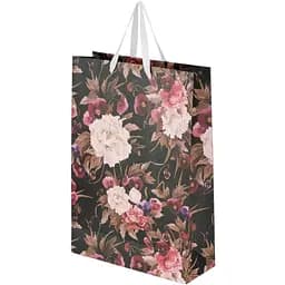 Пакет подарунковий Jumbo Flores 760240ML Чорно-коричневий