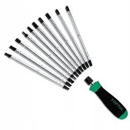 Набір викрутка з насадками 20 в 1 TOPTUL (PH,PZ,SL,Hex,Torx) GAAI2101 - мініатюра 2