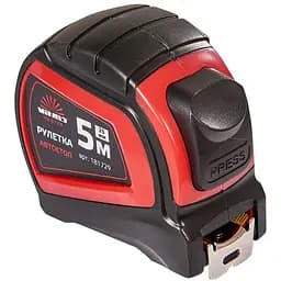 Рулетка Vitals Master автостоп 5 м х 25 мм (181729)