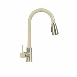 Смеситель для кухни с выдвижным изливом Platinum KT 8203 (8614) сафари комби Сафари