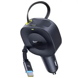 АЗУ Baseus PrimeTrip VR2 45W with retractable cable (2USB-C) (C02069) Cosmic Black