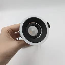 Вбудований світильник Skarlat RSL74132 7W WH+BK 4000K - мініатюра 3