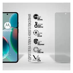 Плівка захисна Armorstandart Matte Motorola Razr 40 (ARM71076) - мініатюра 2
