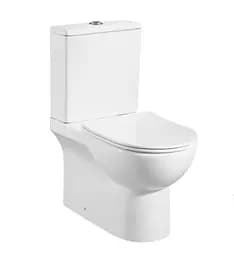 Унитаз-компакт Asignatura Simple Bend 37822505 с сидением Soft Close, Белый