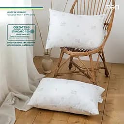 Подушка ТЕП Природа Membrana Print Bamboo 50х70 см біла (3-00447_00000) - мініатюра 10