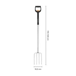 Вила садові телескопічні Fiskars Xact™ 110-130 см (1070717) - мініатюра 3