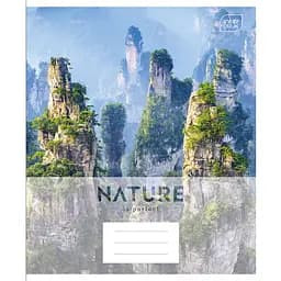 Набор тетрадей Interdruk Premium Nature ученические клетка А5+ 48 листов 4 шт. (339485-4)