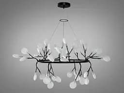 Дизайнерські новинки, люстра в лофтовому стилі "Світлячок" у вітальню