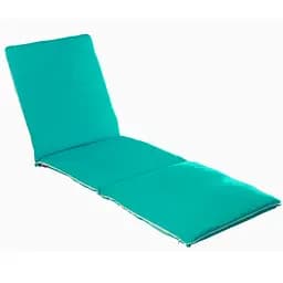 Матрас для шезлонга Ost-Fran Trio бирюзовый тексилк 2313, 189x58x5 см