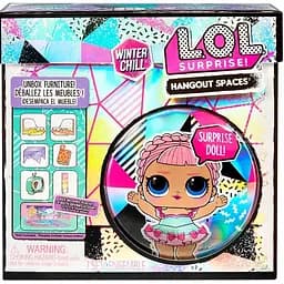 Ігровий набір з лялькою L.O.L. Surprise Маленькі Кімнатки Крижаний куточок фігуристки (576648)