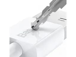 Кабель Baseus Superior Series Fast Charging Cable USB to MicroUSB 2A 1m CAMYS-02 White - мініатюра 3