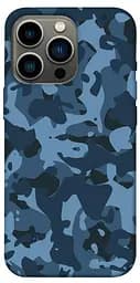 TPU чохол Синій камуфляж
