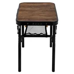 Складний стіл Bo-Camp Woodbine 56x34 cm Black/Wood look (1404191) - мініатюра 3