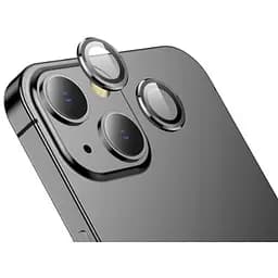 Захисне скло на камеру DK Lens Metal Ring Eagle Eye для Apple iPhone 15 Plus 015735 black