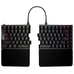 Клавіатура ASUS ROG Falcata Split 83key Magnetic Switch USB-A/WL/BT EN RGB Black (90MP043H-BKUA20)