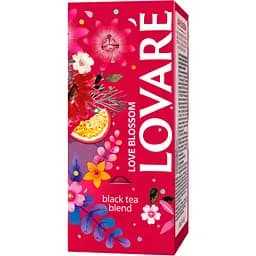 Чай чорний Lovare Love Blossom 48 г (24 шт. х 2 г) - мініатюра 2