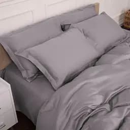 Комплект постільної білизни MirSon Tencel №06 Gray 175х210 (2200009370502) - мініатюра 6