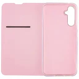 Шкіряний чохол-книжка GETMAN Elegant (PU) для Samsung Galaxy A14 4G/5G Рожевий - мініатюра 3